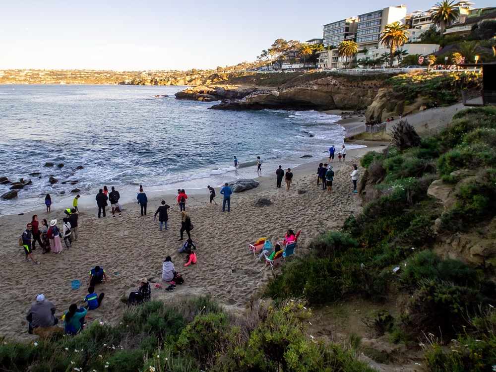 Reference view of La Jolla Cove