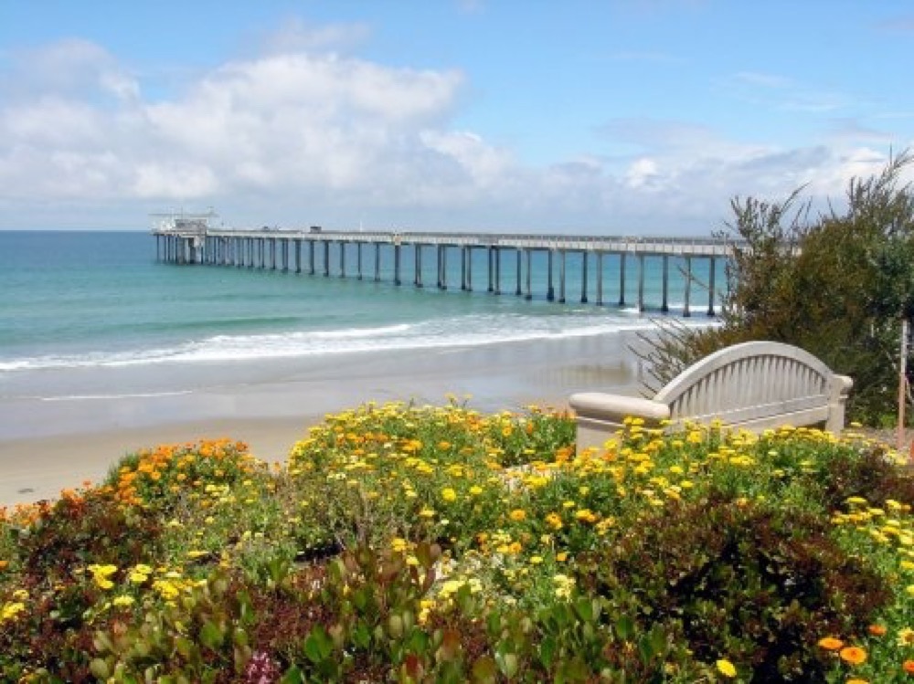 Reference view of Scripps Pier