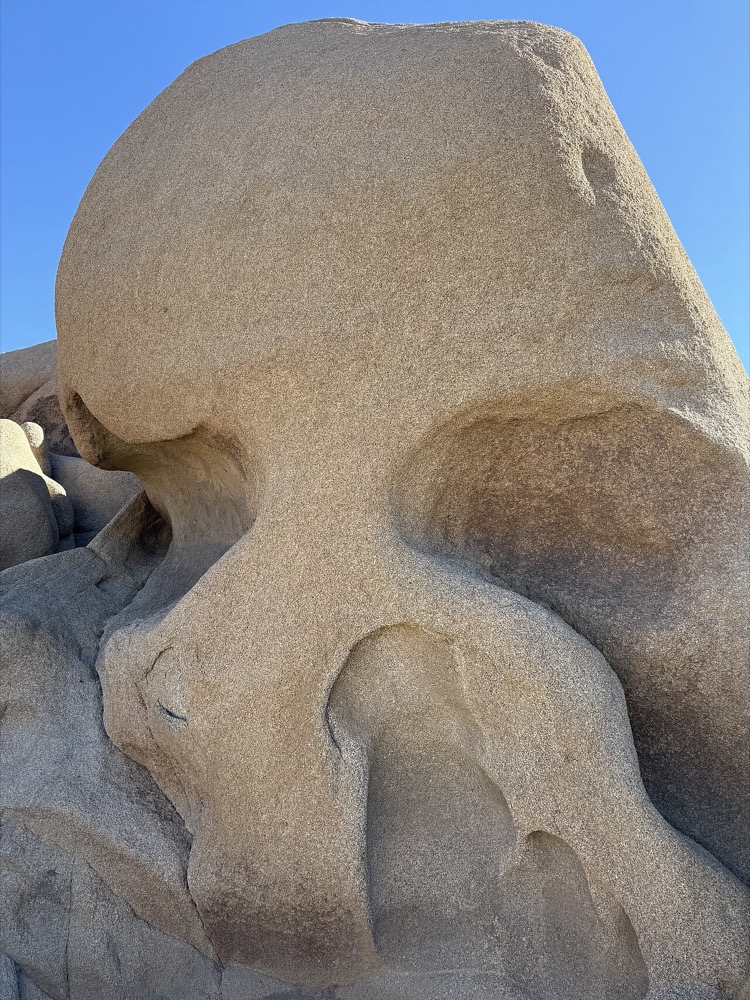Reference view of Skull Rock