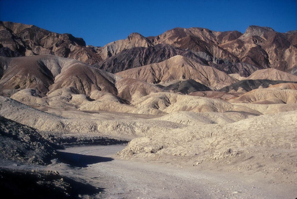 Reference view of Twenty Mule Team Canyon